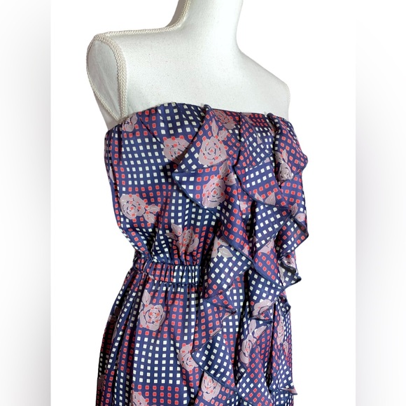 🎉Host Pick🎉 NWT Boutique Ruffled Strapless Mini Dress Size Small - Picture 6 of 6